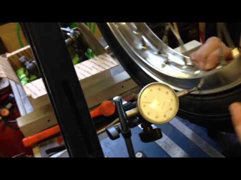 Truing Motorcycle Wheel