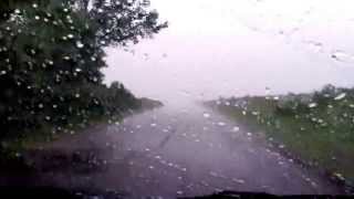 preview picture of video 'PAWHUSKA, Okla - Heavy Rain Fall'