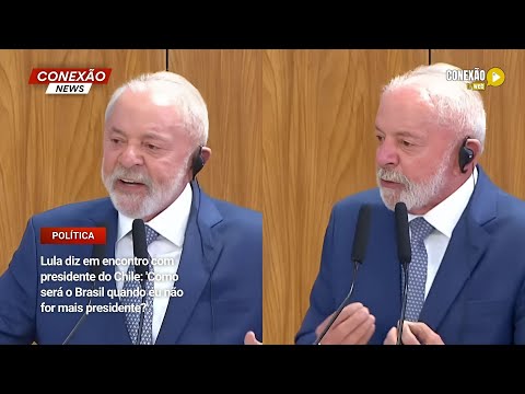 Vídeo: Lula diz em encontro com presidente do Chile: 'Como será o Brasil quando eu não for mais presidente?'.