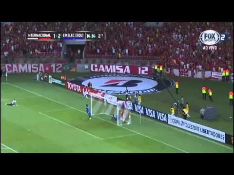 Internacional vs Emelec 3-2 All Goals [Copa Libertadores]