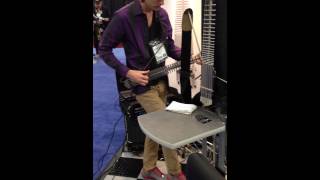 Gittler Guitar - Fusion Jam NAMM 2013 Cameron Morgan & Yonatan Bar Rashi