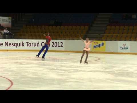 4 M DERYABINA   V ARKHIPOV RUS   Junior Pairs FS