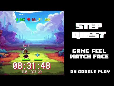 Step Quest Watch Face video thumbnail