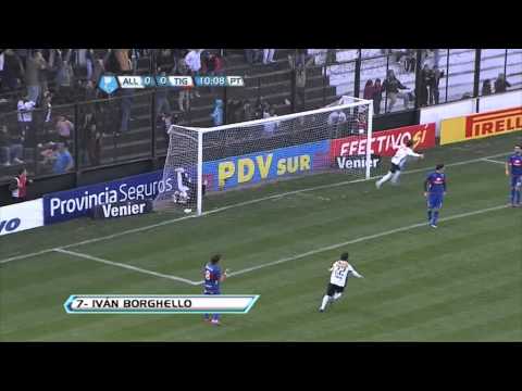 Gol de Borghello. All Boys 1 - Tigre 0. Torneo Inicial. Cuarta Fecha. Fútbol Para Todos
