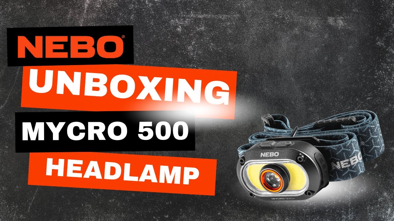 Nebo Mycro 500+ Headlamp video thumbnail