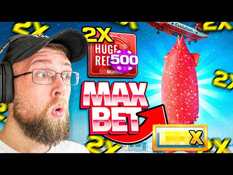 THE BIGGEST FISH I HAVE EVER SEEN ON ICE FISHING! (MAX BET)