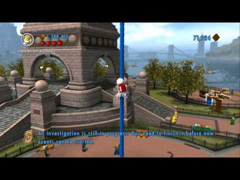 LEGO City Undercover - Red Brick Guide - All Red Brick Locations
