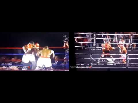 Friday Fantasy Fights Hoylfield vs Breidis cruiserweight division...🥊#boxing #trendingnow #knockout