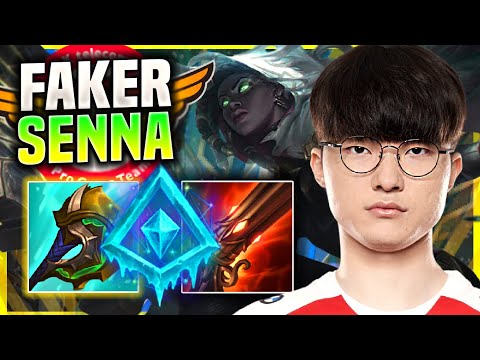 FAKER TRIES NEW SENNA BUILD! - T1 Faker Plays Senna Support vs Alistar! | Season 11