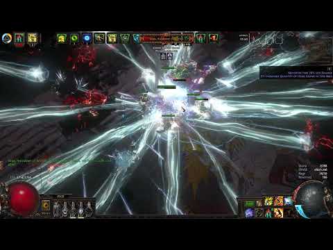 POE 3.20  Spectral Shield Throw Deadeye - Elemental Convert + Nimis - Uber Sirus