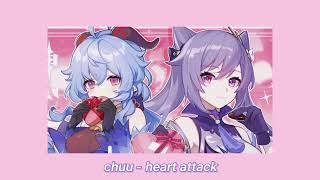 Download lagu chuu - heart attack (sped up   reverb) mp3