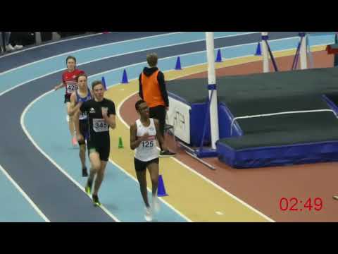 Inomhus Ungdoms-SM 2020 - P15 1000 m