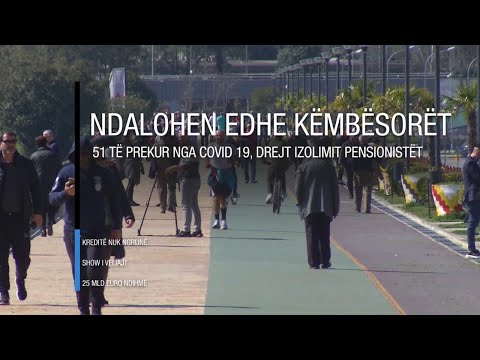 LIVE/ Edicioni informativ i orës 16:00 - 16 mars 2020