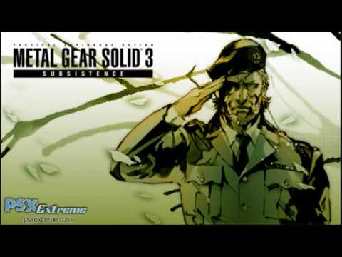 METAL GEAR SOLID 3 THE BOSS FIGHT THEME SNAKE EATER (EXTENDED)