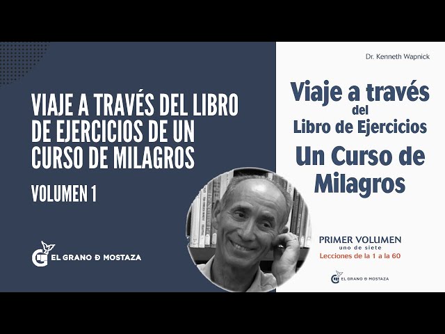 Vídeo relacionado con Viaje a través del libro de ejercicios Un curso de milagros : séptimo volumen , lecciones de la 221 a la 365: 7