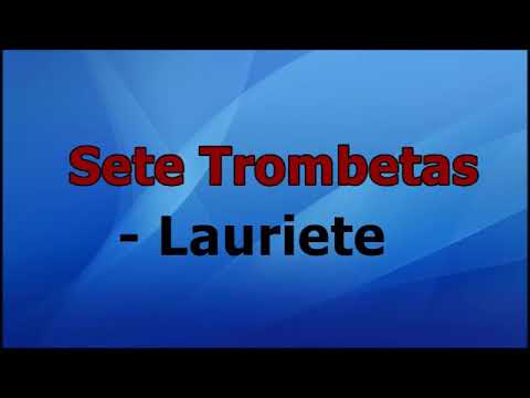 Sete Trombetas - Lauriete - Playback (LEGENDADO)