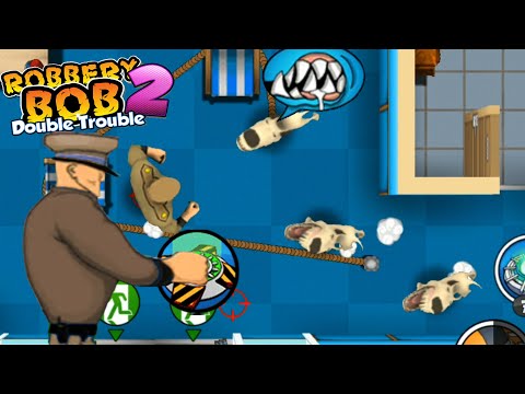 Guard Use Teleport Mine Gameplay Robbery bob 2 All Levels - P2