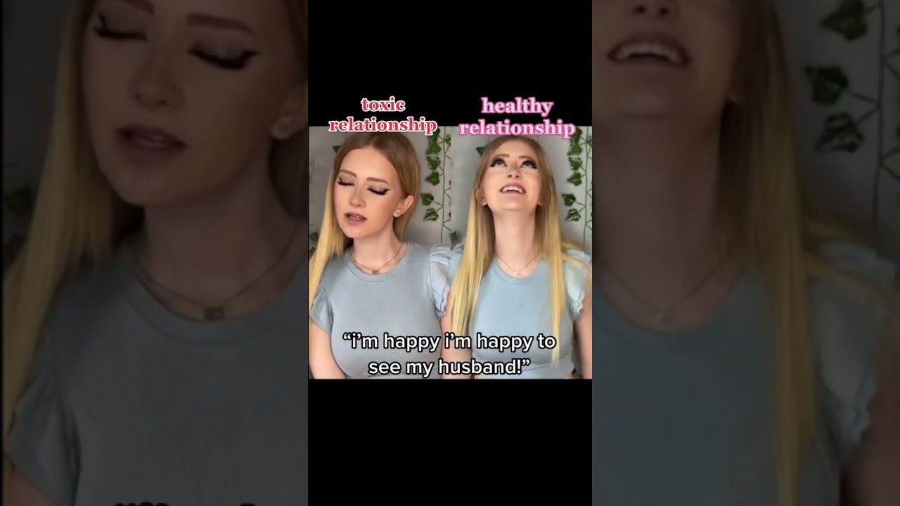 POV : toxic vs healthy relationship when seeing there partner #acting #shortsvideo  #relationship