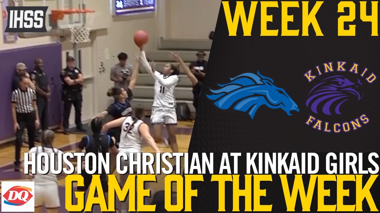 Kinkaid vs Houston Christian Girls Basketball Highlights | Falcons Win 10th Straight