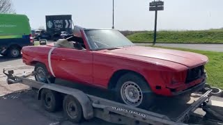 Mercedes R107: Rozpakowanie części do renowacji