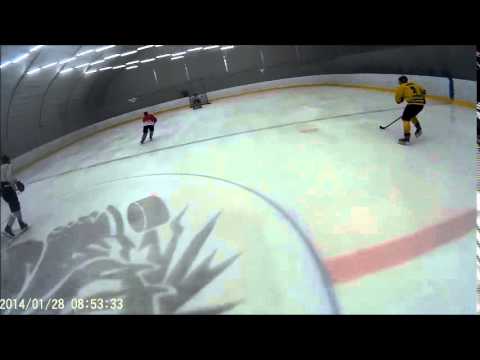 MAC ice hockey training action cam