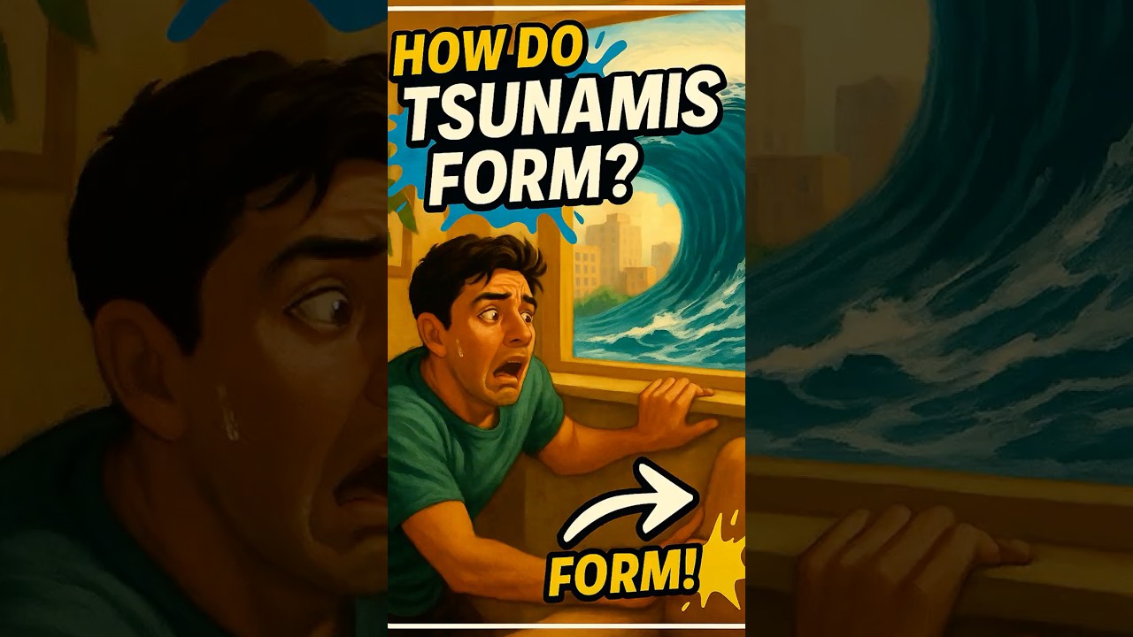 How Do Tsunamis Form? The Science of Massive Ocean Waves🫵