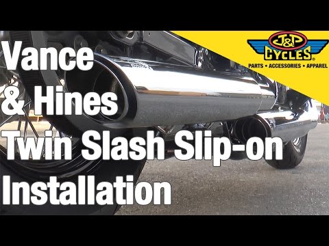 Motorcycle Slip On Exhaust Installation