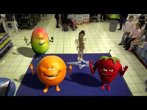 Oasis Fruit Tour  Yamina Mokrani - Leclerc - Le Blanc Mesnil