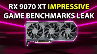 RX 9070 XT IMPRESSIVE Game Benchmarks & Release Date Leak