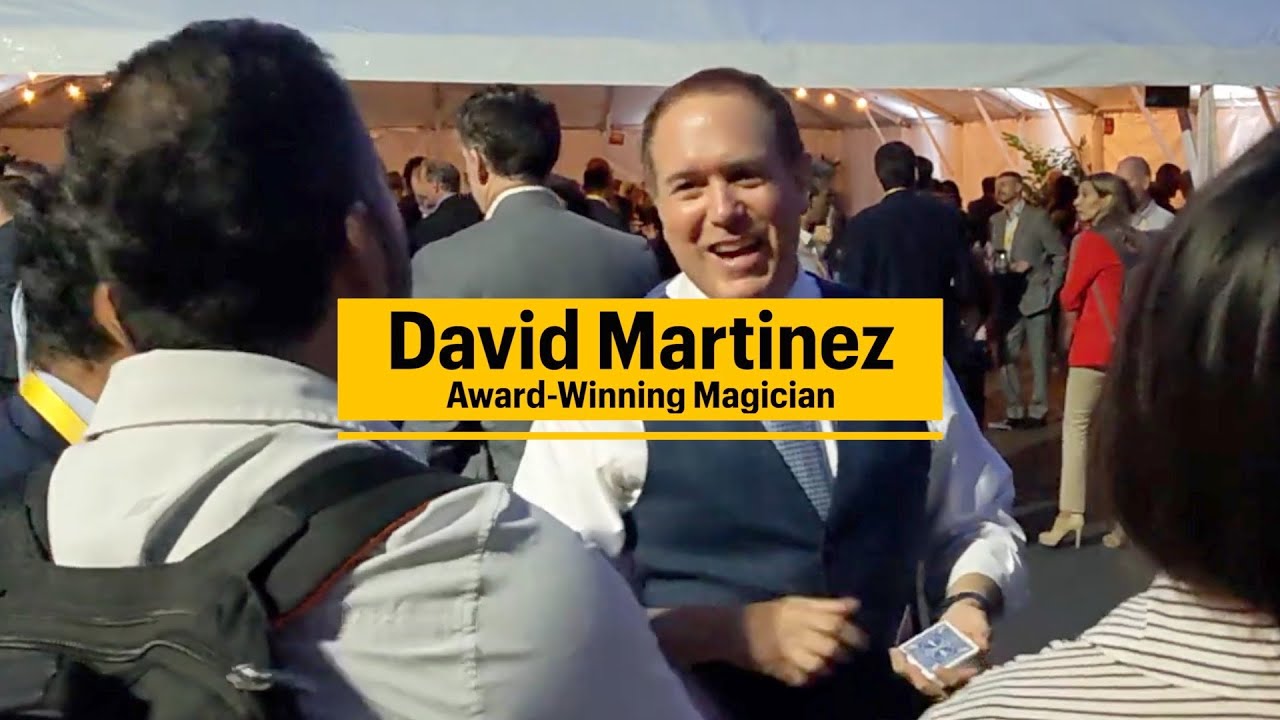 Promotional video thumbnail 1 for David Martinez, Award-Winning Magician