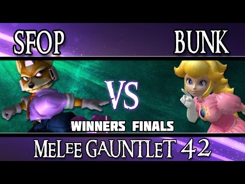 Melee Gauntlet 42 - SFOP (Fox) vs Bunk (Peach) - WINNERS FINALS