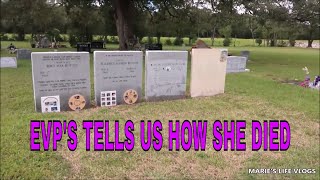 REWIND YOUNG GIRL TELLS HOW SHE DIED IN EVP