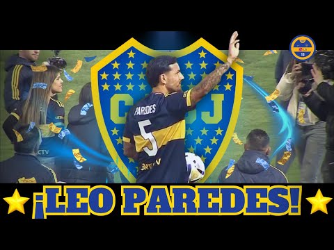 ⭐¡ASÍ FUE EL RECIBIMIENTO HACIA LEANDRO PAREDES EN LA BOMBONERA! 🔥 ¡55.000 MIL HINCHAS! ✅ BOCA NEWS
