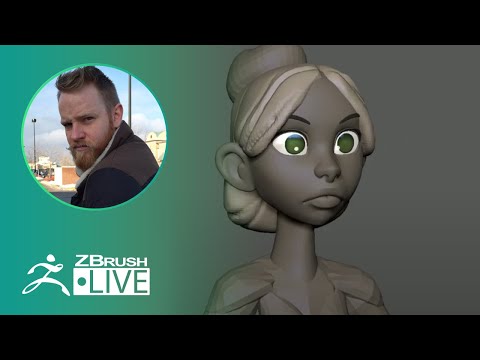 Digital Sculpt a New Character with Me! - Matt Thorup "Redbeard" - Part 1