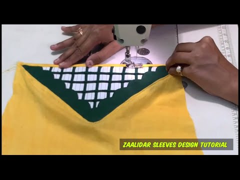 FD - 76 डोरी से बनाये ये जालीदार sleeves design | @My_sewbook