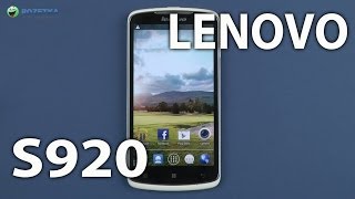 Lenovo IdeaPhone S920 (White) - відео 6