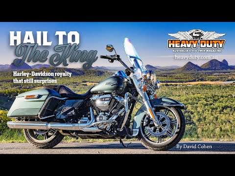 H-D Road King Test