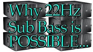 What makes 22Hz Possible ? 😮 #BASSHEAD Lovers 😮