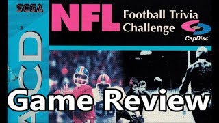 NFL Football Trivia Challenge Sega CD Review - The No Swear Gamer Ep 389