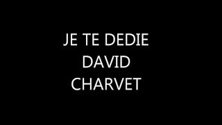 karaoke je te dedie david charvet