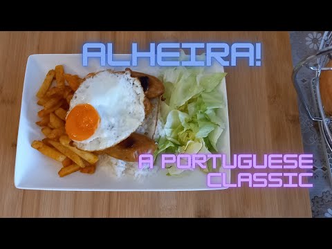 How to make DELICIOUS Portuguese ALHEIRA (American Portuguese Cooking)