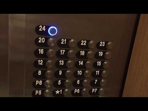 VERY NICE OTIS SkyRise High-Speed Traction Elevators @ Luma Little Italy Apartments, San Diego, CA