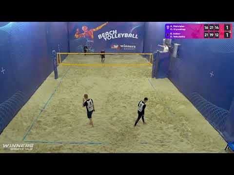 07:35 A. Matvieiev / O. Kryvoshap - B. Isakov / D. Vakulenko 27.02.2023 | Winners Beach Volleyball