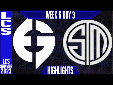 EG vs TSM Highlights | LCS Summer 2023 W6D3 | Evil Geniuses vs Team Solomid