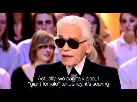 Karl Lagerfeld parle de la Gioia Restaurant - Grand Journal/Canal+