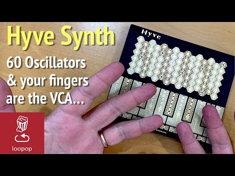 Hyve Synth Hyve 60 Voice Polyphonic Touch Synthesizer 2017 - Black and Gold image 5