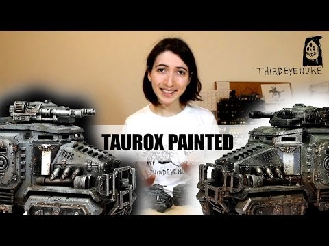 Astra Militarum Taurox Painted by Thirdeyenuke Studio