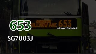 Yutong E12DD 653 Debut! -SG7003J