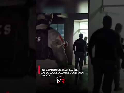🚨 Capturan a presunto cabecilla del Clan del Golfo en Chocó