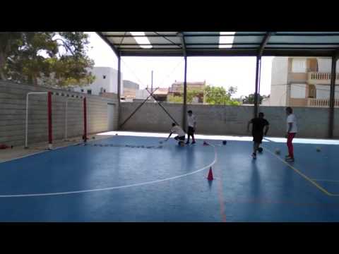 Entreno de porteros cadete (Albert)